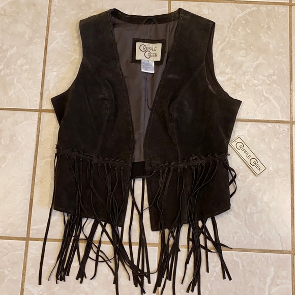 Cripple Creek leather vest size M - Picture 1 of 8